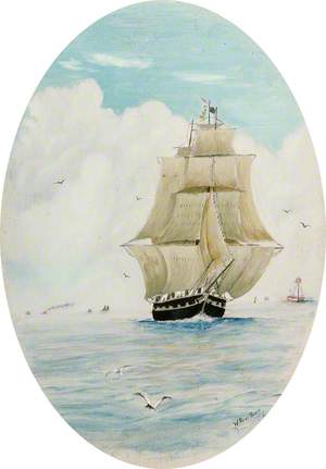 A Large Sailing Ship