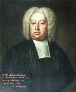 The Reverend Richard Davies (1637–1746), 5th Son of Mytton Davies, MP of Gwysaney and Llannerch Park
