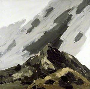 Mountains, Eryri, with Cloud