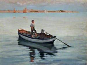 Two Boys in a Boat