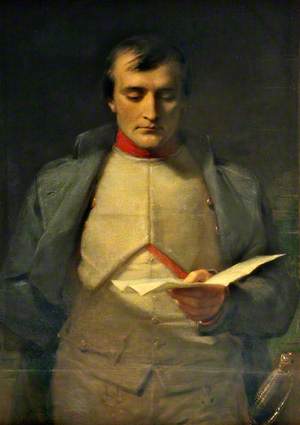 Napoleon I (1769–1821), Reading His Letter of Abdication