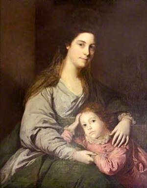 Lady Lepell Phipps (1723–1780), and Her Son, Charles (?) (1753–1786)