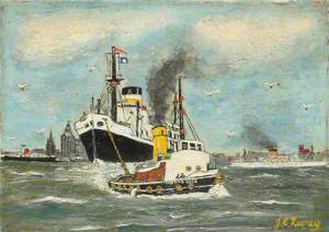 'City of London' under Tow