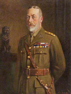 George V (1865–1936), as Colonel of the King's Regiment