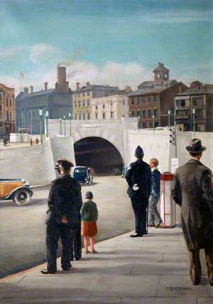 The Entrance to the Mersey Tunnel