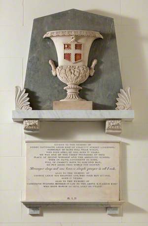 Memorial to Henry Faithwaite Leigh (d.1833)