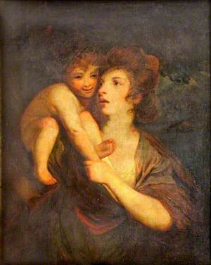 Mrs Hartley (1750/1751–1824), and Child
