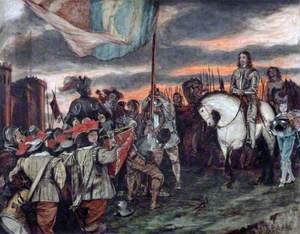 Charles I Raising His Standard at Nottingham