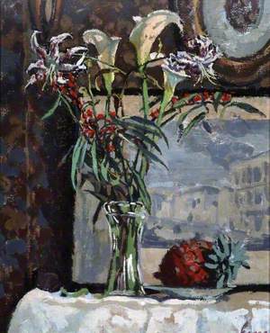 Lilies and Fruit