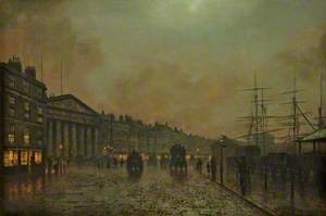 The Custom House, Liverpool, Looking South