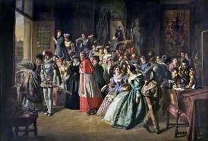 Charles IX and the French Court on the Morning of Saint Bartholomew's Massacre