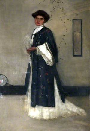 The Lady with the Japanese Gown, Miss Enid Rutherford (d.1911)