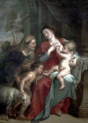 The Virgin and Child with Saint Elizabeth and the Child Baptist