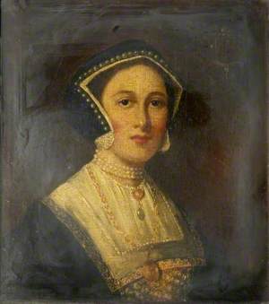 A Lady in Tudor Dress