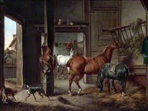 Interior of a Stable