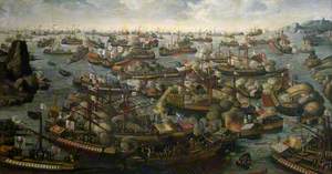 The Battle of Lepanto, 7 October 1571