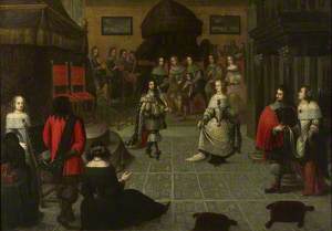 Charles II Dancing at The Hague, May 1660 (?)