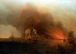 The Burning of Payta, November 1741