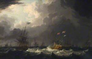 Princess Charlotte's Passage to England, September 1761
