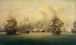 The Battle of the Dogger Bank, 5 August 1781
