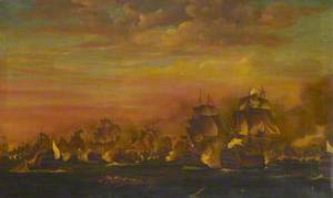 The Battle of the Saintes, 12 April 1782