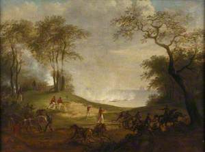 Horse Artillery at the Battle of Copenhagen, 2 April 1801