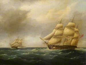 Action between HMS 'Hydra' and the 'Furet', 27 February 1806