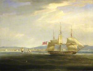 HMS 'Mercury' Cuts Out the French Gunboat 'Leda' from Rovigno, 1 April 1809