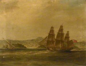 HMS 'Mercury' Takes 'La Pugliese' in Barletta, 7 September 1809