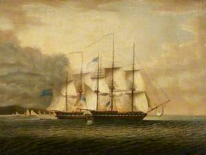 HMS 'Shannon' Taking USS 'Chesapeake', 1 June 1813