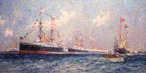 Queen Victoria's Diamond Jubilee Review at Spithead, 26 June 1897