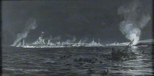 HMS 'Dido', 'Ajax' and 'Orion' in Action off Crete, 21 May 1941