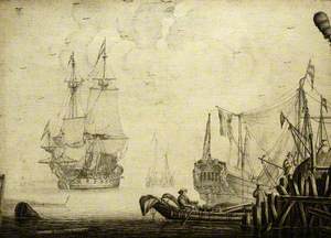Shipping off a Dutch Pier