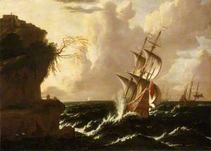 A Dutch Ship in a Storm