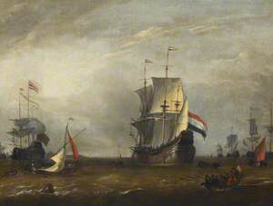 A Dutch Whaler, 1694