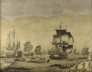 Dutch Whalers in the Ice