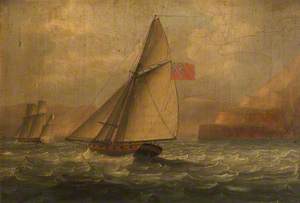 A Cutter Chasing a French Lugger