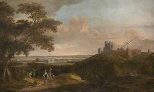 Royal Observatory from Crooms Hill, c.1680
