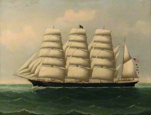 The Four-Masted Barque 'Kenilworth'