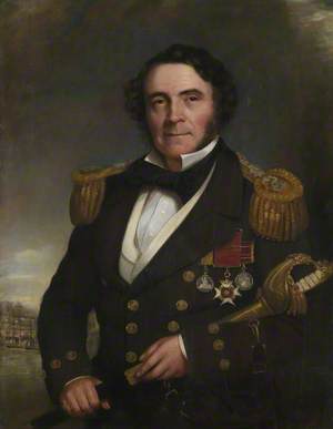 Captain Sir William Hutcheon Hall (1797?–1878)