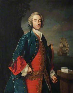 Portrait of a Naval Officer, c.1740
