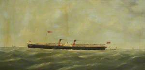 The Paddle Steamer 'Albert Victor'