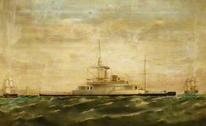 The Turret Ship HMS 'Hecate'