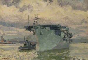 HMS 'Pursuer' in Belfast Lough