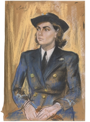 Portrait of a Wren Officer