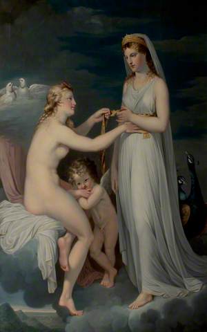 Juno Borrowing the Girdle of Venus