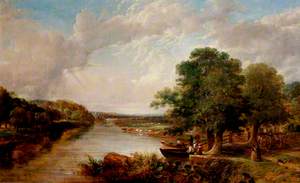 View of the Trent at Wilford, Nottingham