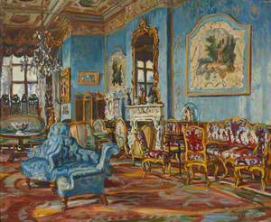 Interior – The Blue Drawing Room