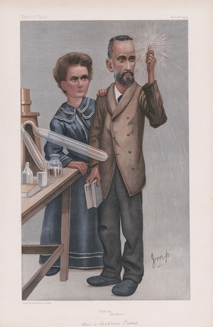 Marie Curie and Pierre Curie (People of the Day No. 1 'Radium – Jehu Junior')