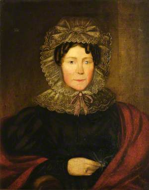 Portrait of an Unknown Lady in a Lace Mutch